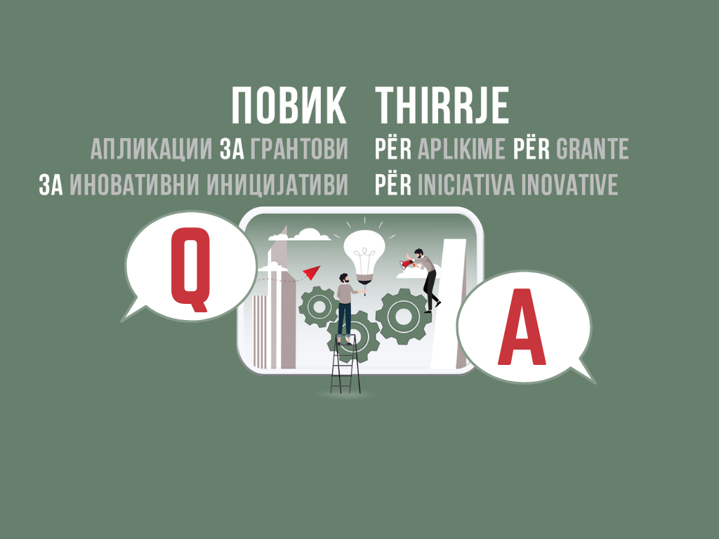 Повик за апликации (ГИИ): Прашања и одговори