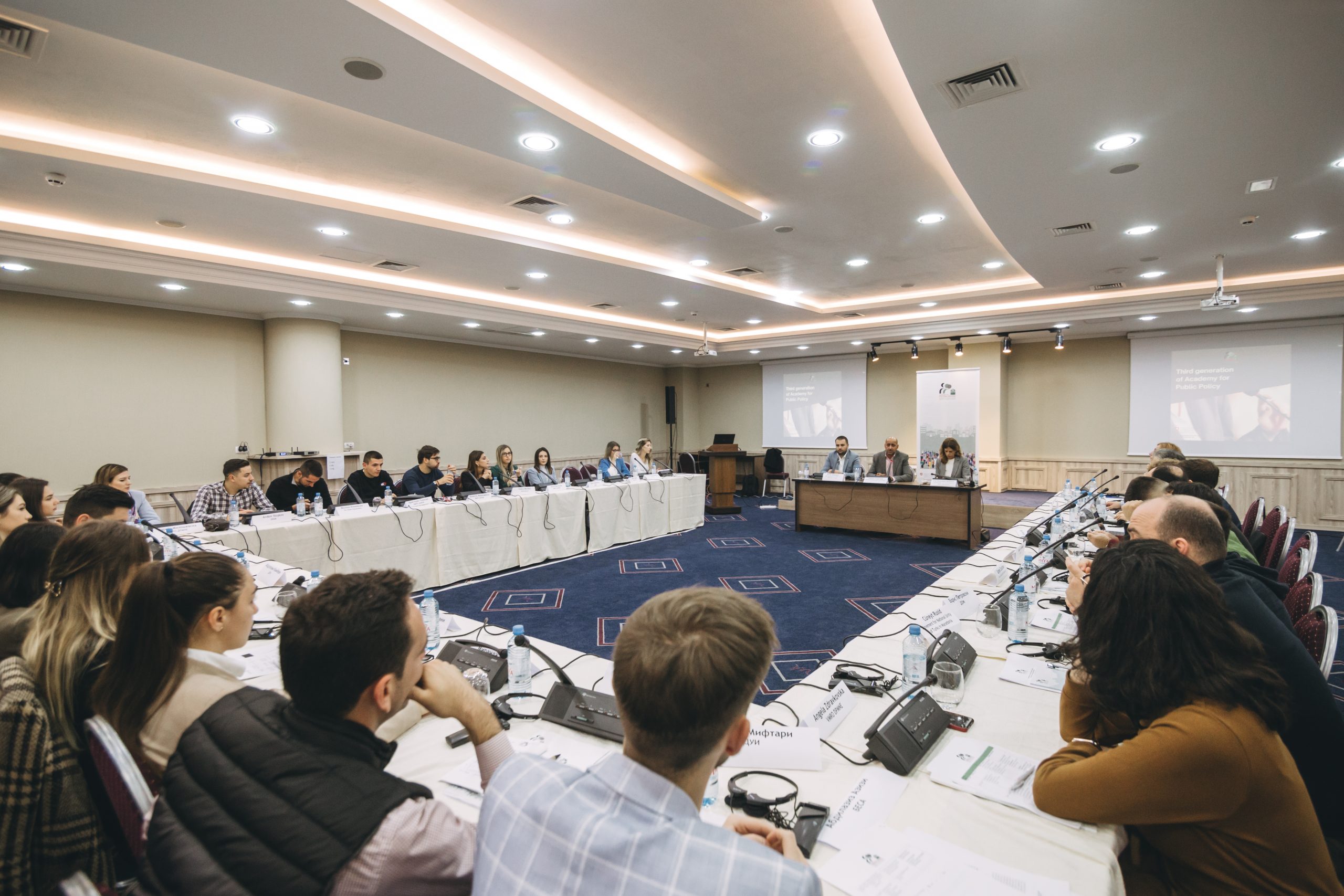 The youth of the political parties in the country should be more active in creating and making decisions